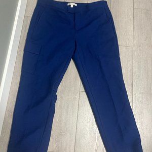 Banana Republic Womens Pants Blue Heritage Collection Cargo Polyester Size 12